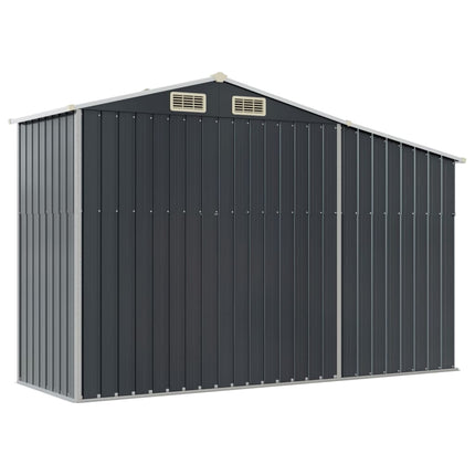 Tuinschuur 277X93X179 Cm Gegalvaniseerd Staal Kleur
