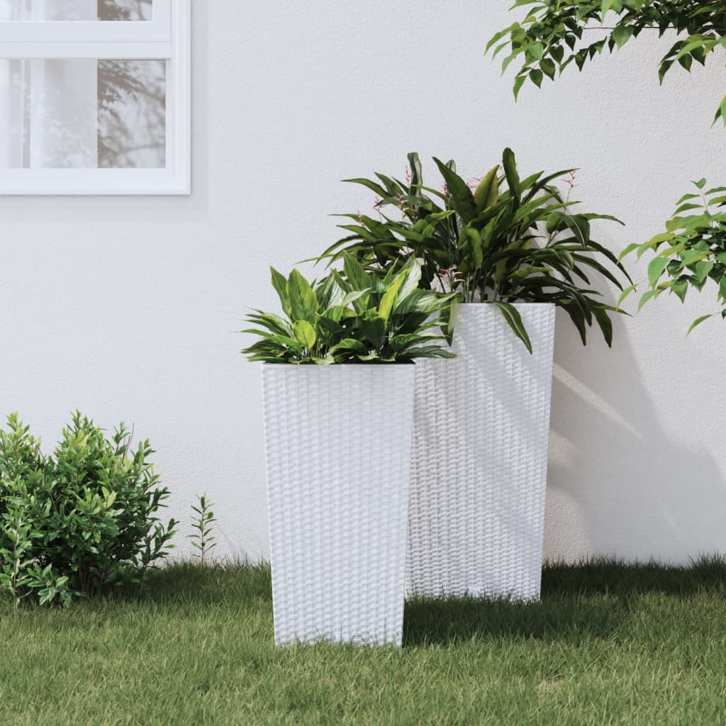 Plantenbak Met Uitneembare Bak Rattan-Look 11/26,5 L Pp