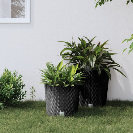 Plantenbak Uitneembare Bak Rattan-Look 15/15,3 L Pp