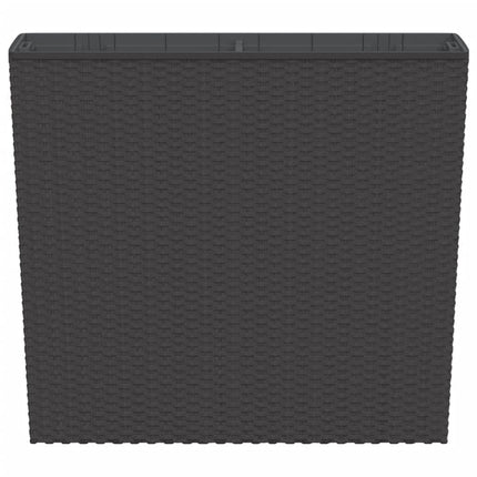 Plantenbak Met Uitneembare Bak Rattan-Look 12/44 L Pp