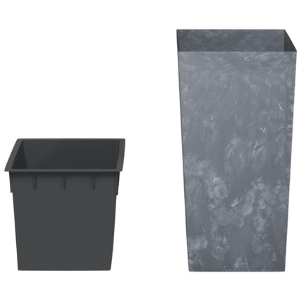 Plantenbak Met Uitneembare Bak Beton-Look 21/ Pp