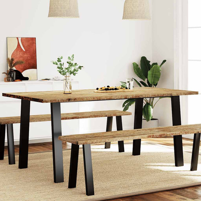 Eettafel 200X90X75 Cm Massief Acaciahout