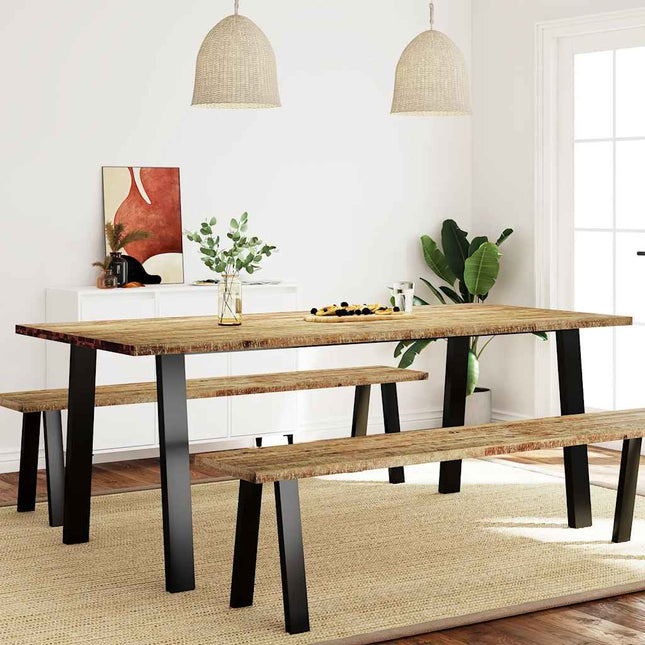 Eettafel 200X90X75 Cm Massief Acaciahout