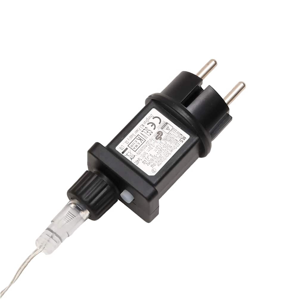 Kerstlampen met grondpin en LED's 3 st 57 cm rood