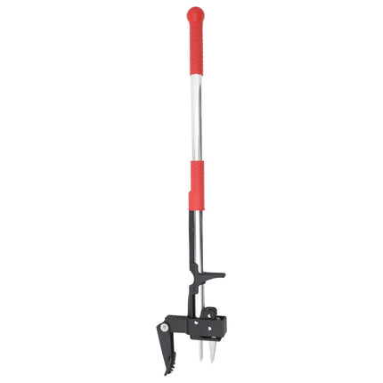 Onkruidsteker 99,5 Cm Geanodiseerd Aluminium Rood En Zilver