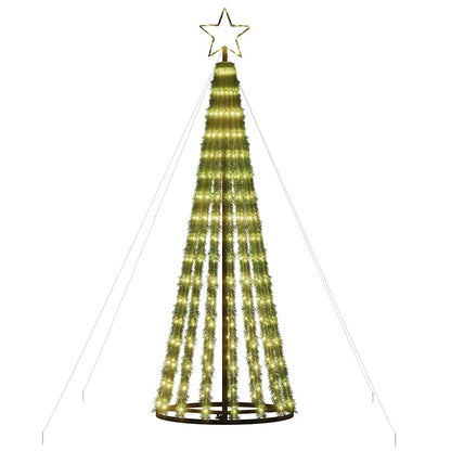 LED-kerstboom 275 LEDs warm wit 180 cm