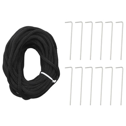 LED-kerstboom aan vlaggenmast 1534 LEDs 500 cm blauw