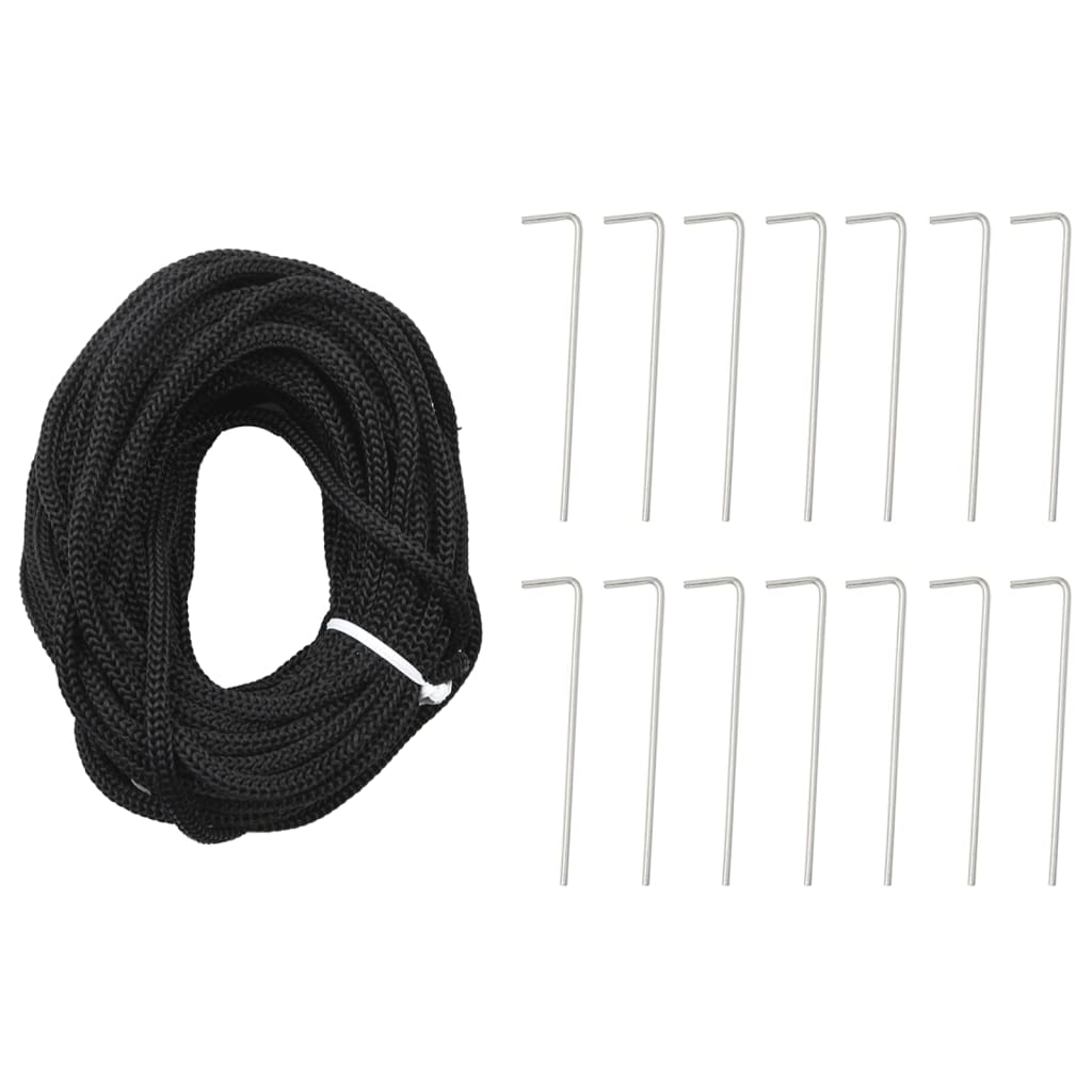 LED-kerstboom aan vlaggenmast 3000 LED's 800 cm blauw