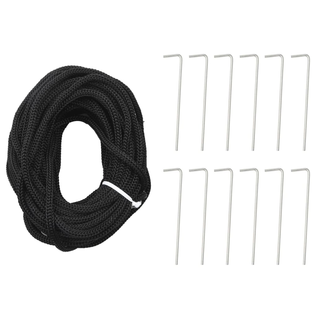 LED Kerstboom op vlaggenmast 1534 LED's 500 cm warm wit