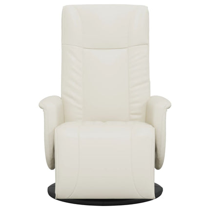 Fauteuil Verstelbaar Met Voetensteun Kunstleer Kleurig