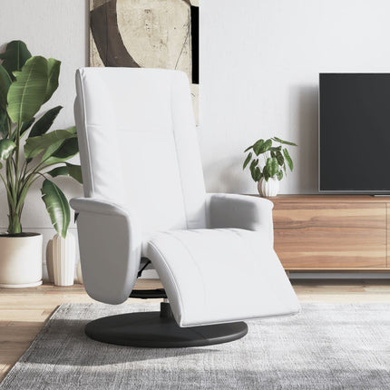 Fauteuil Verstelbaar Met Voetensteun Kunstleer Kleurig