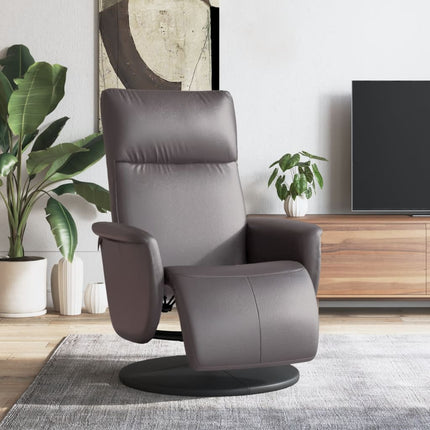 Fauteuil Verstelbaar Met Voetensteun Kunstleer Kleurig