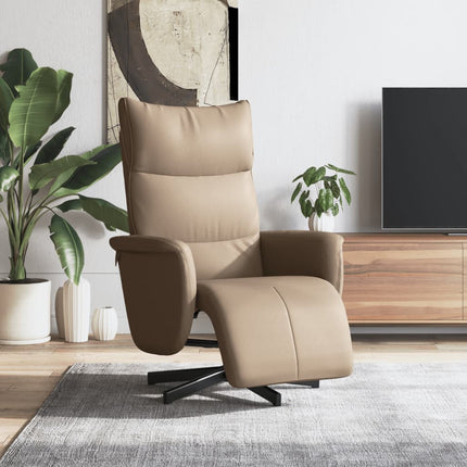 Fauteuil Verstelbaar Met Voetensteun Kunstleer