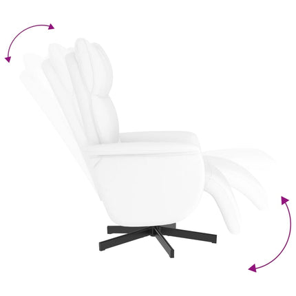 Fauteuil Verstelbaar Met Voetensteun Kunstleer