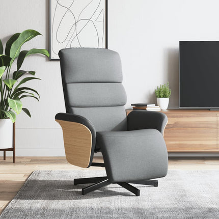 Fauteuil Verstelbaar Met Voetensteun Stof