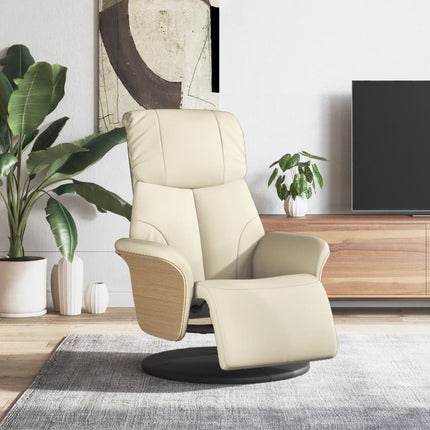 Fauteuil Verstelbaar Met Voetensteun Kunstleer