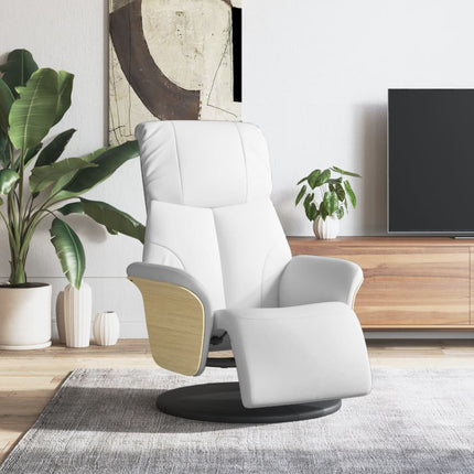 Fauteuil Verstelbaar Met Voetensteun Kunstleer