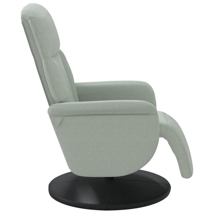 Fauteuil Met Voetensteun Verstelbaar Fluweel