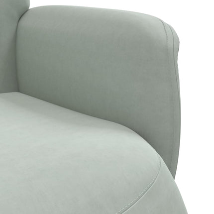 Fauteuil Met Voetensteun Verstelbaar Fluweel