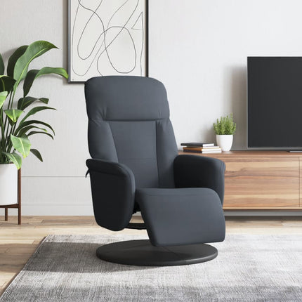 Fauteuil Met Voetensteun Verstelbaar Fluweel