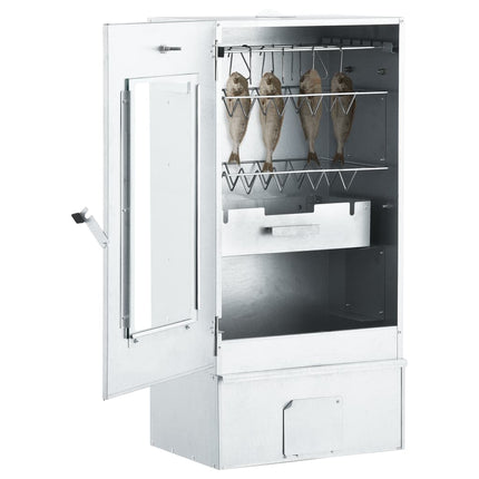 Bbq-Rookoven Met Koude Rookgenerator Gegalvaniseerd Staal
