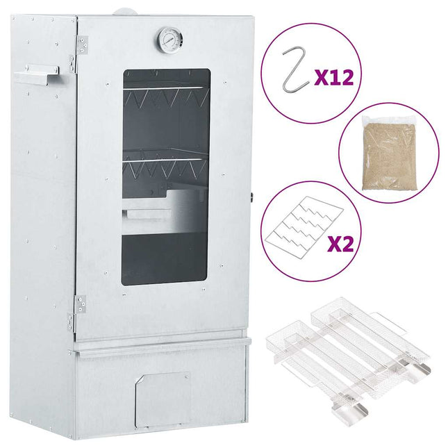 Bbq-Rookoven Met Koude Rookgenerator Gegalvaniseerd Staal