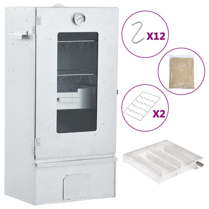 Bbq-Rookoven Met Koude Rookgenerator Gegalvaniseerd Staal