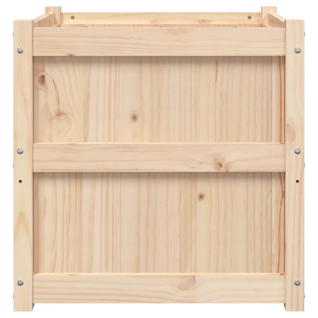 Plantenbak 60X60X60 Cm Massief Grenenhout