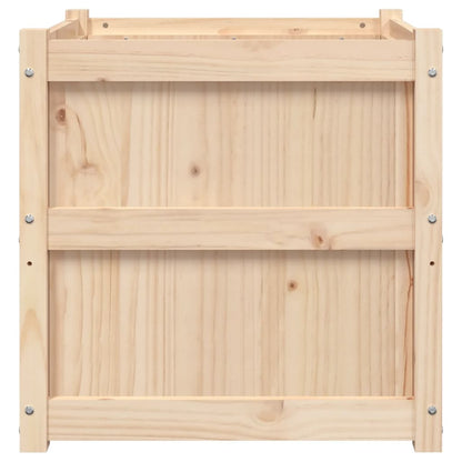Plantenbak 60X60X60 Cm Massief Grenenhout