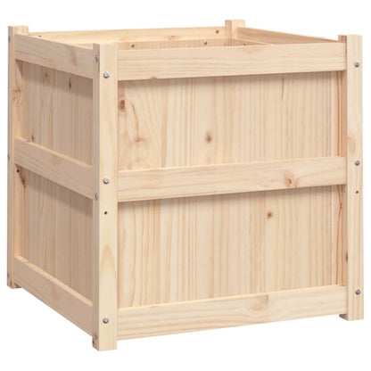 Plantenbak 60X60X60 Cm Massief Grenenhout