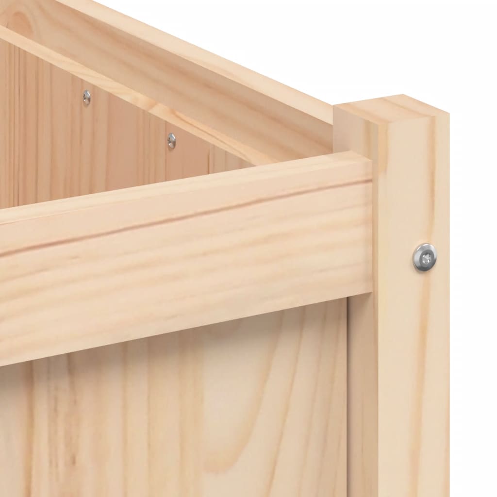 Plantenbak 60X60X60 Cm Massief Grenenhout