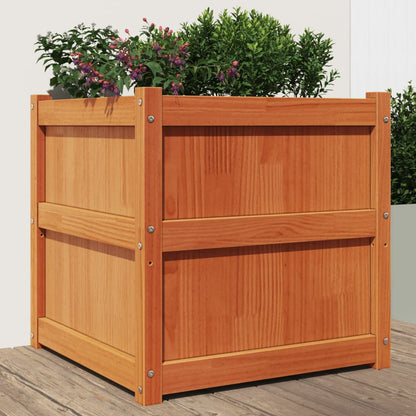 Plantenbak 60X60X60 Cm Massief Grenenhout