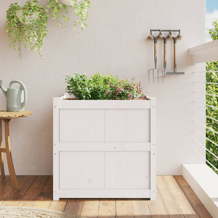 Plantenbak 70X70X70 Cm Massief Grenenhout