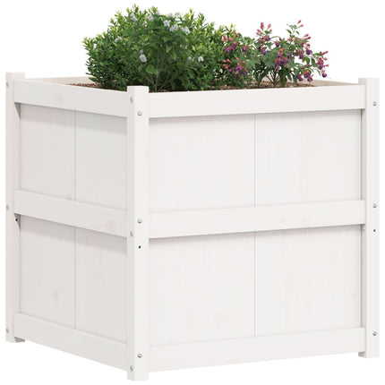 Plantenbak 70X70X70 Cm Massief Grenenhout