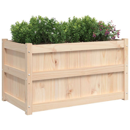 Plantenbak 90X50X50 Cm Massief Grenenhout