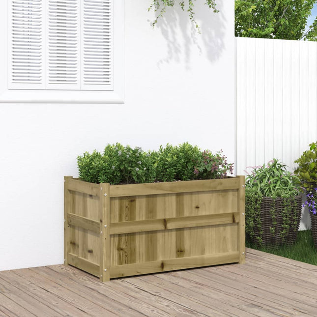Plantenbak 90X50X50 Cm Geïmpregneerd Grenenhout