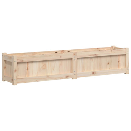 Plantenbak 150X31X31 Cm Massief Grenenhout