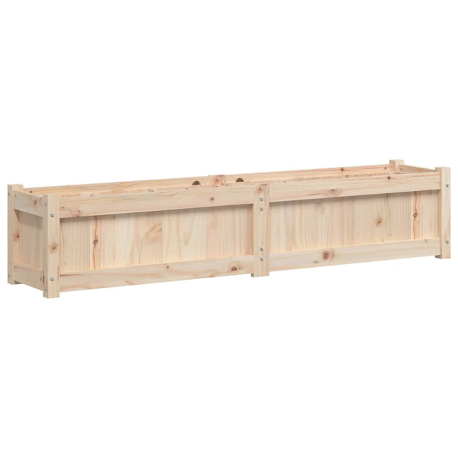 Plantenbak 150X31X31 Cm Massief Grenenhout