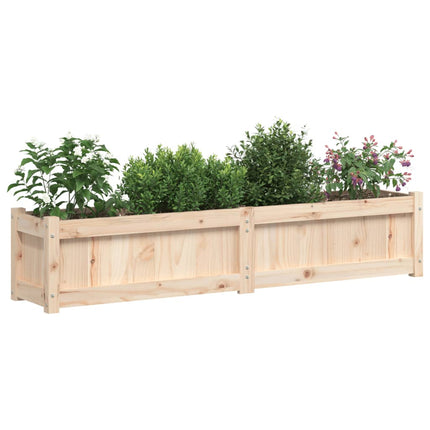Plantenbak 150X31X31 Cm Massief Grenenhout