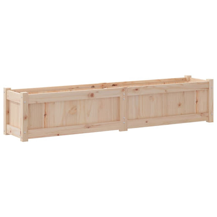Plantenbak 150X31X31 Cm Massief Grenenhout