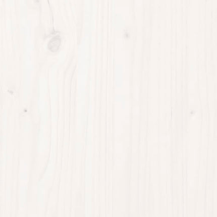 Plantenbak 150X50X50 Cm Massief Grenenhout Wit