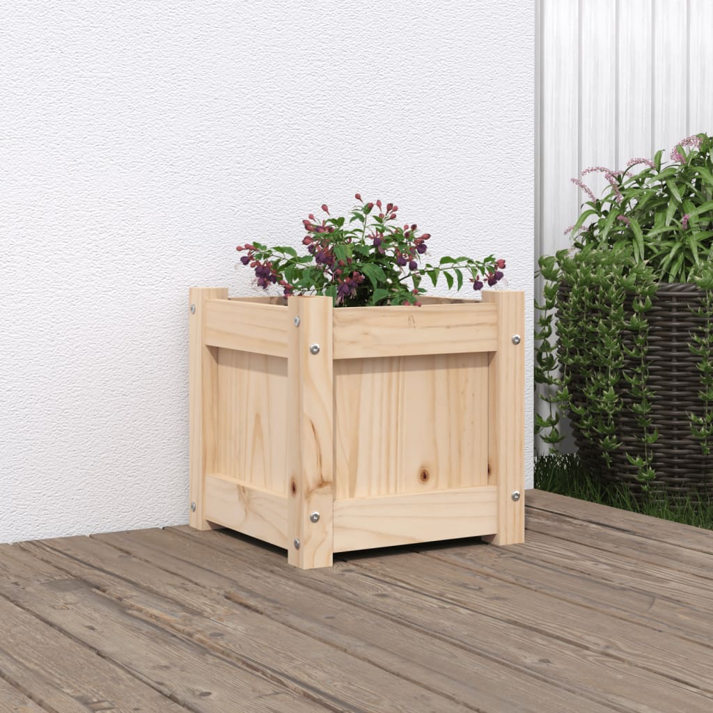 Plantenbak 31X31X31 Cm Massief Douglashout