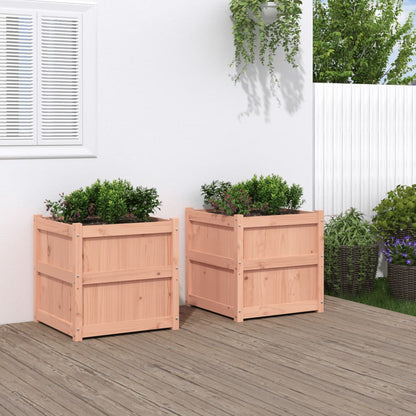 Plantenbak 60X60X60 Cm Massief Grenenhout
