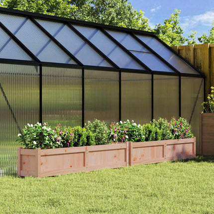 Plantenbak 150X31X31 Cm Massief Grenenhout