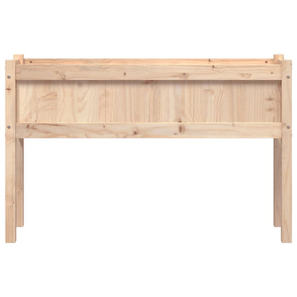 Plantenbak Met Poten 110X31X70 Cm Massief Grenenhout