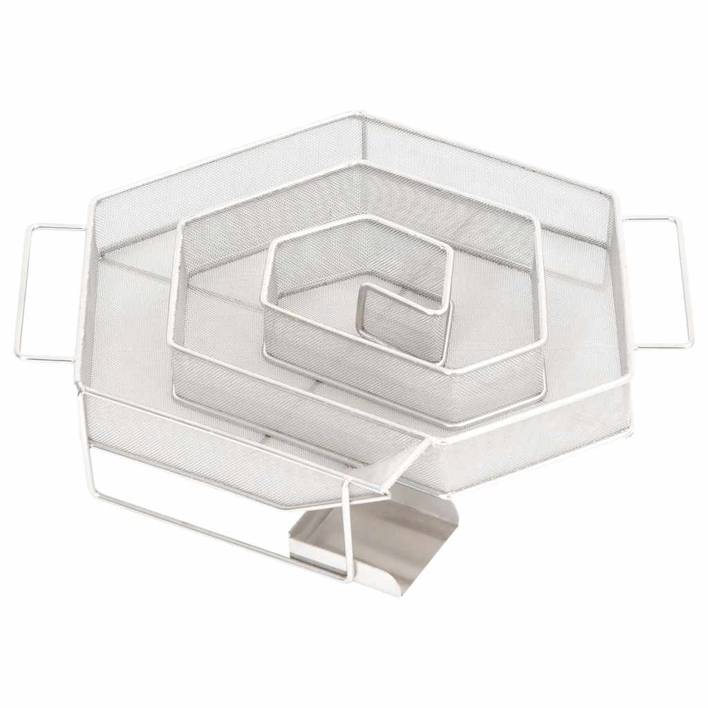 Rookgenerator Koud 6-Hoekig 22,5 Cm Roestvrij Staal