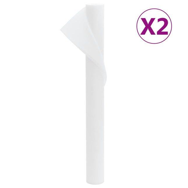Vliesdoek Voor Planten 2 Rollen 70 G/M² 10X1,6 M