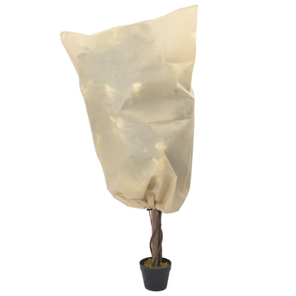 Plantenhoezen Met Trekkoord 70 G/M² 0,8X1,2 M