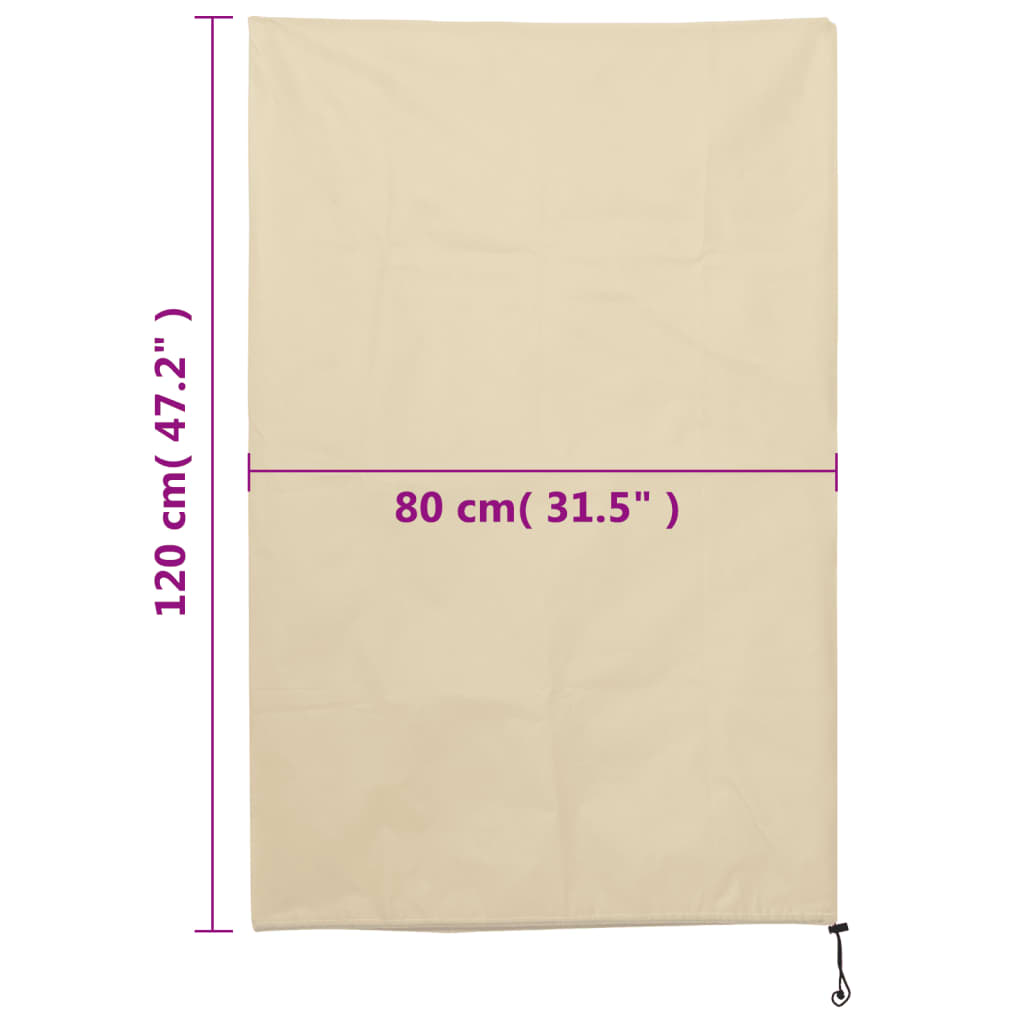Plantenhoezen Met Trekkoord 70 G/M² 0,8X1,2 M