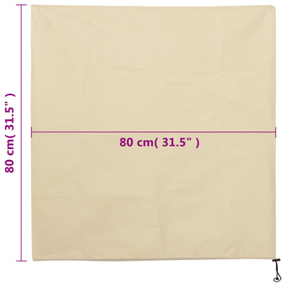 Plantenhoezen Met Trekkoord 70 G/M² 0,8X0,8 M